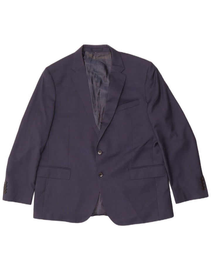 Giacca blazer a 2 bottoni Autograph da uomo Marks & Spencer UK 48 2XL Blu navy