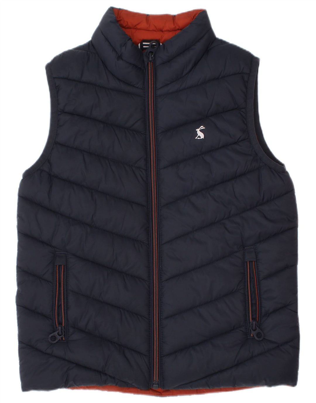 Gilet imbottito per bambina Joules 5-6 anni in poliammide blu navy
