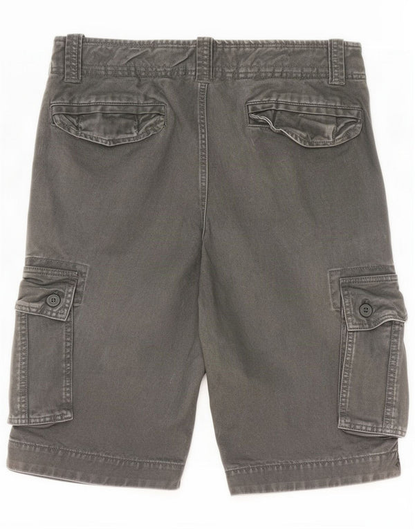 Superdry Mens Cargo Shorts Large W34 Grey Cotton