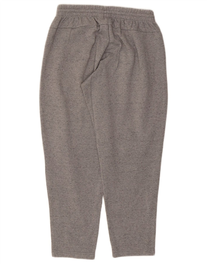 Pantaloni da tuta da uomo Adidas in cotone mélange grigio medio