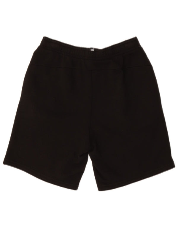 Pantaloncini sportivi Puma da ragazzo 15-16 anni in cotone nero