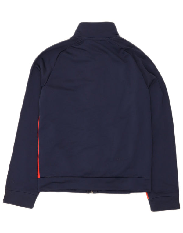 Giacca da tuta grafica da ragazzo Puma 9-10 anni Blu navy Colourblock