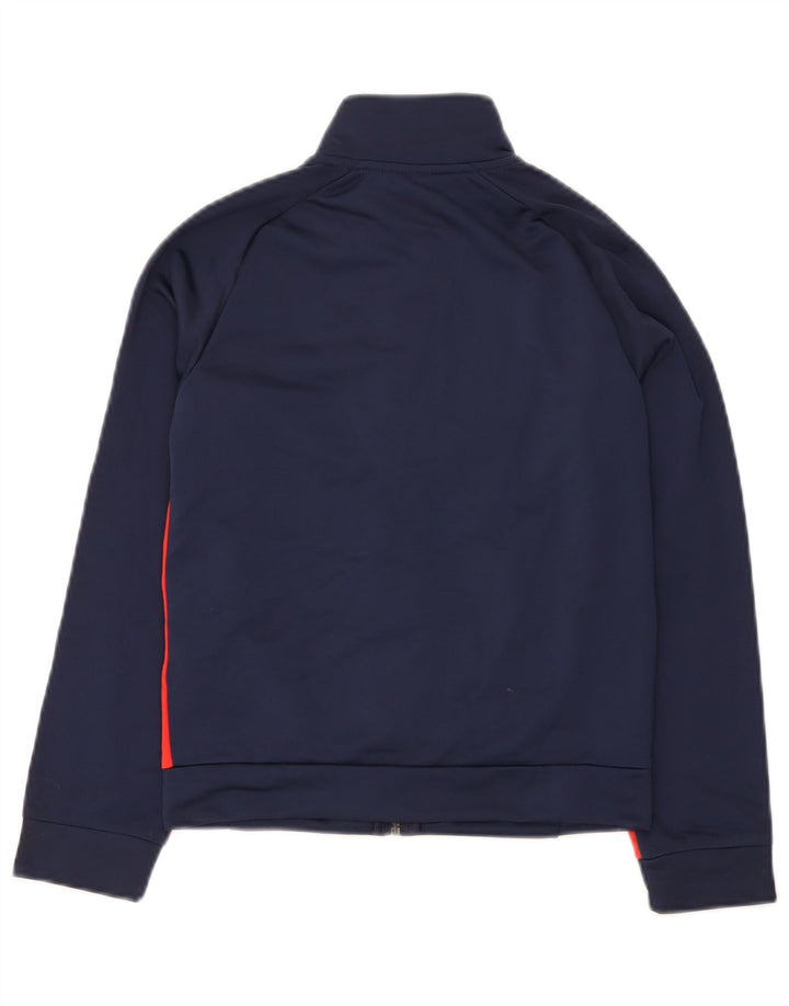 Giacca da tuta grafica da ragazzo Puma 9-10 anni Blu navy Colourblock