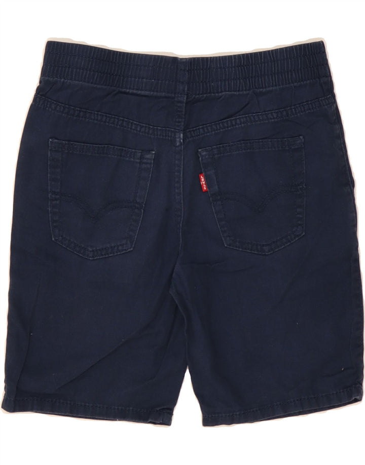 LEVI'S Boys Denim Shorts 11-12 Years Medium W26  Navy Blue Cotton Vintage Levi's and Second-Hand Levi's from Messina Hembry 
