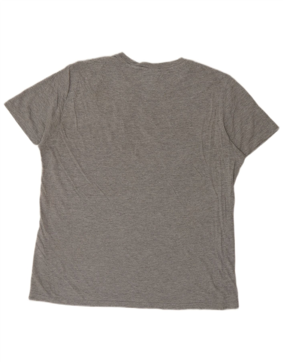 T-shirt da uomo CHAMPION Top in cotone grigio medio
