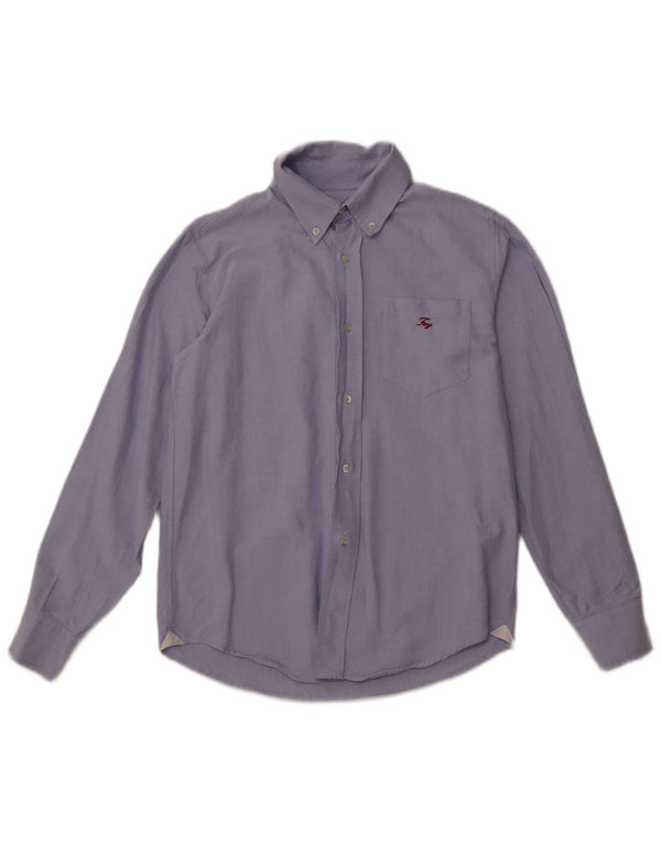 FAY Boys Shirt 11-12 Years Blue Cotton