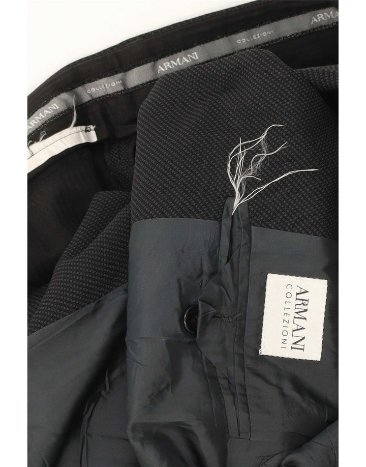 Armani Collezioni Abito da Uomo a 3 Bottoni in 2 Pezzi Grigio Medio