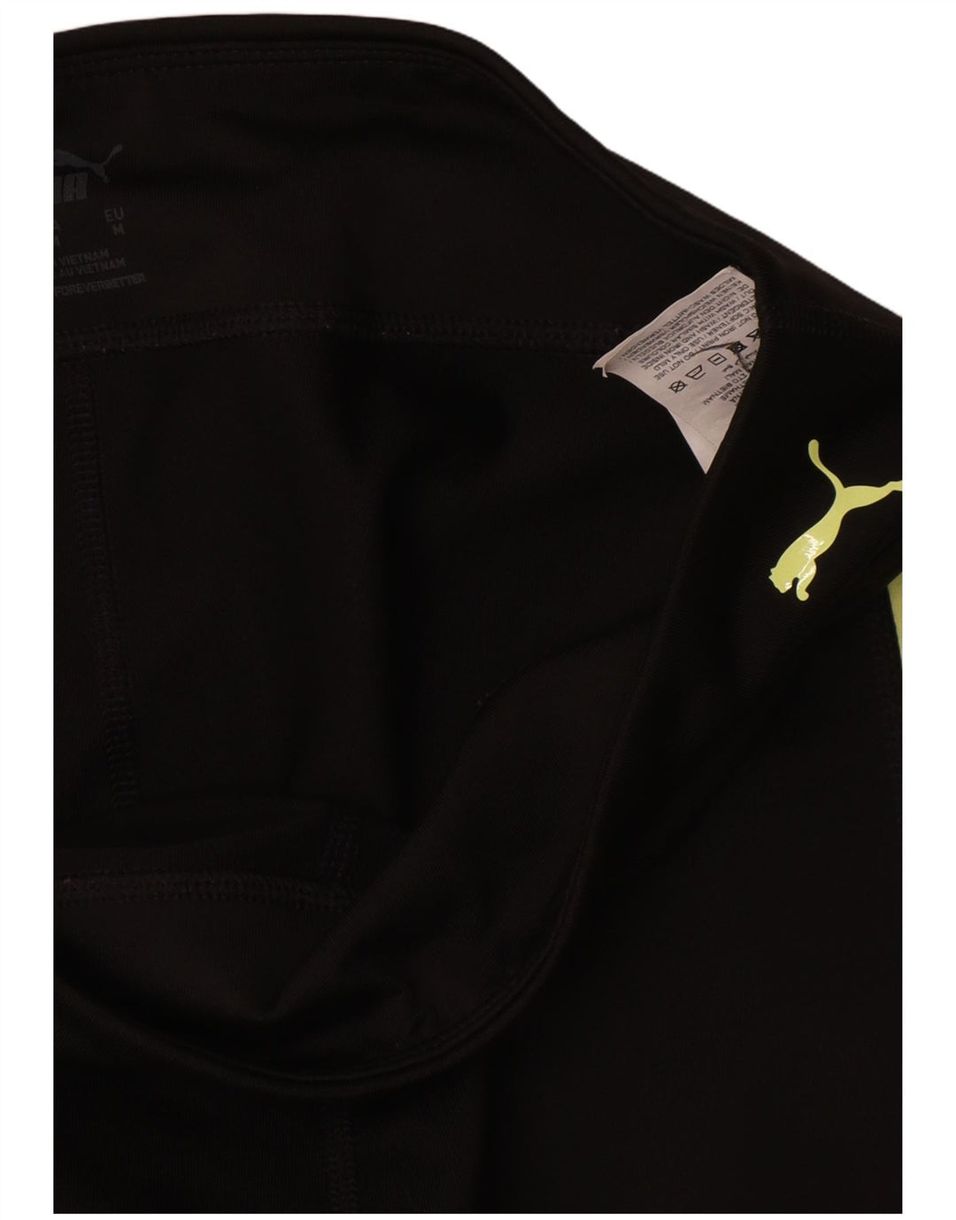 Leggings grafici da donna Puma UK 12 nylon color block medio nero