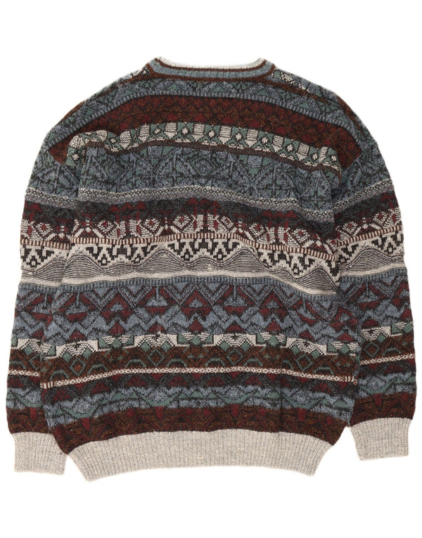 Maglione girocollo da uomo College By Marcazzani IT 52 Large multicolore