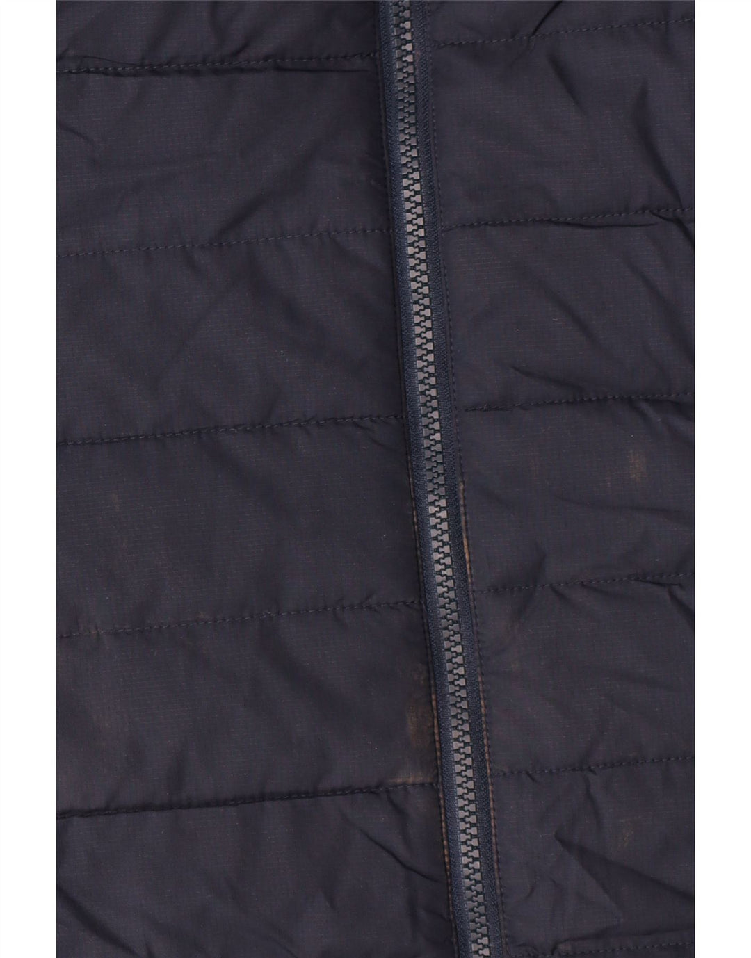 Cappotto imbottito con cappuccio da donna Jack Wolfskin UK 8/10 piccolo poliestere blu navy