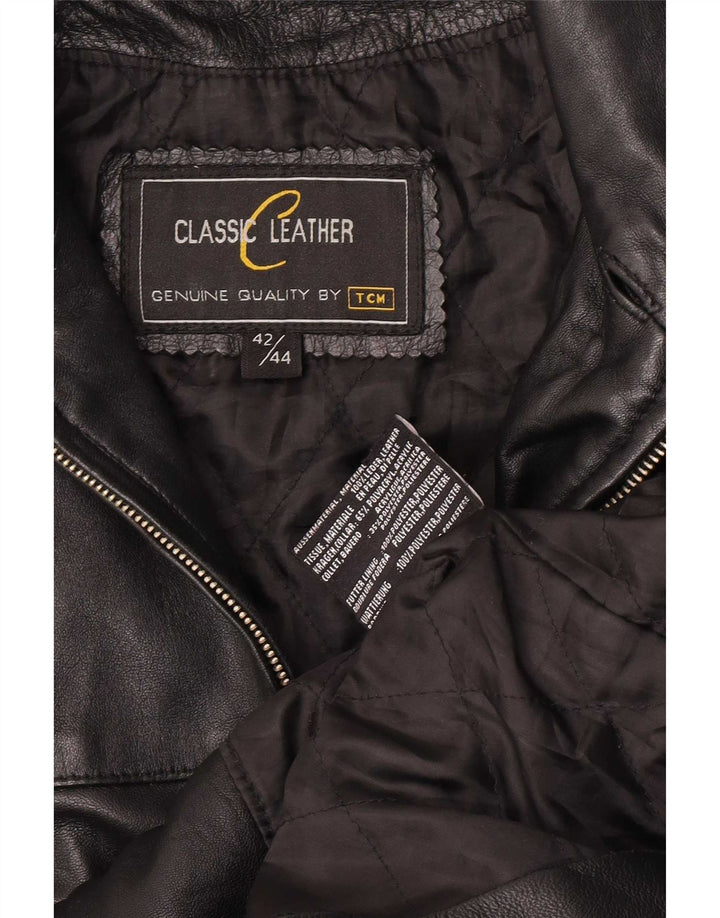 Cappotto in pelle da donna TCM EU 42/44 grande nero