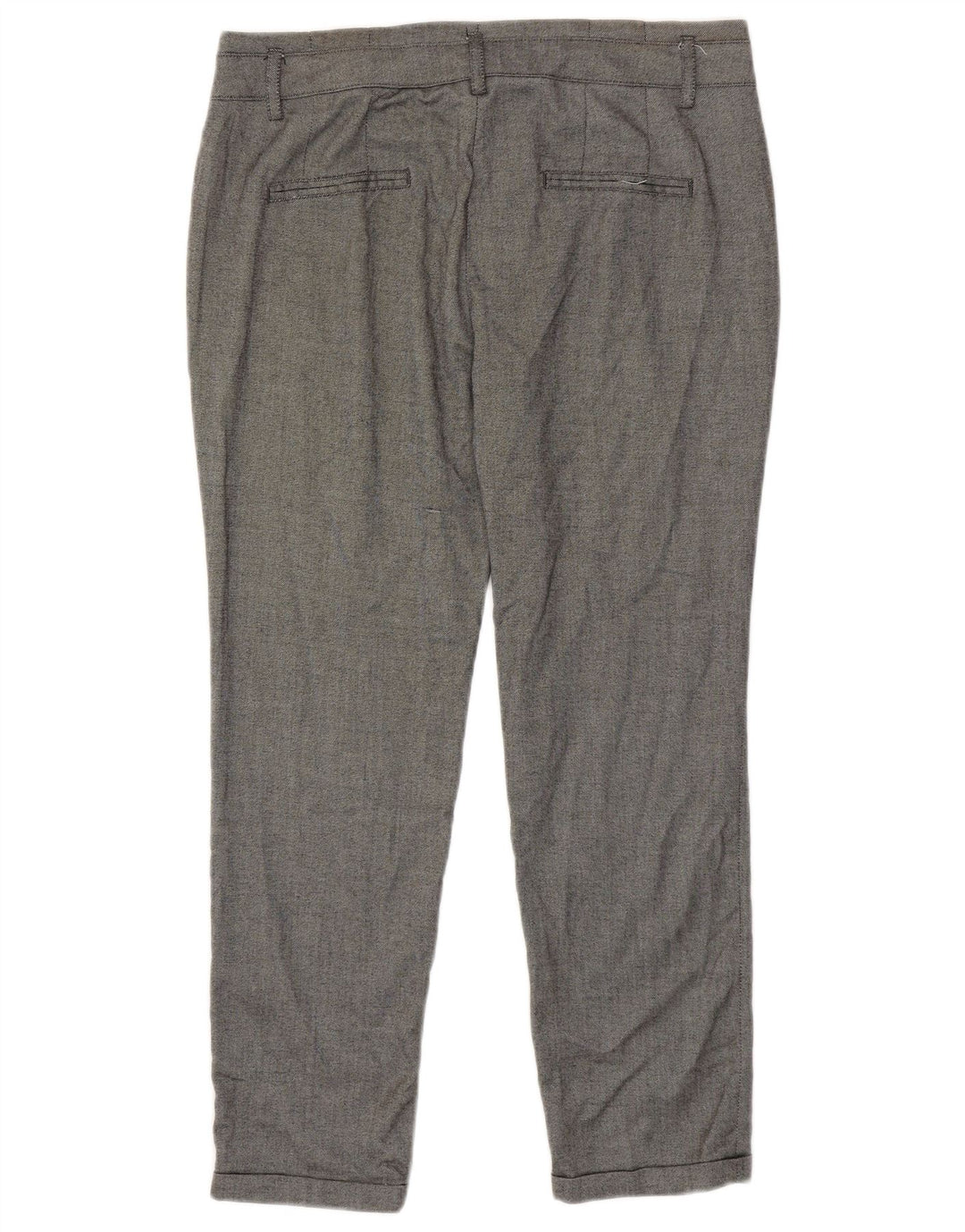 Pantaloni chino slim da uomo Zara EU 40 medio W30 L27 grigio poliammide