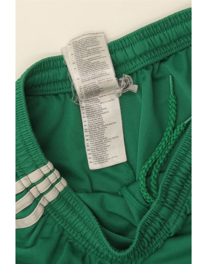 Pantaloncini sportivi ADIDAS Climalite da uomo verde medio in poliestere
