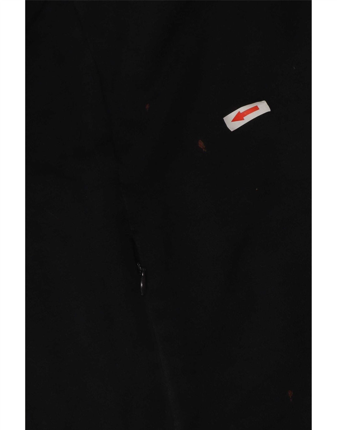 Felpa con cappuccio e zip Nike da uomo in cotone nero medio