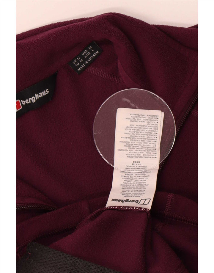 Giacca in pile da donna Berghaus UK 12 poliestere bordeaux medio
