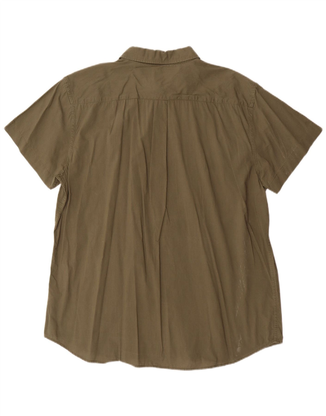 Camicia Wrangler da uomo a maniche corte vestibilità regolare 2XL cotone kaki