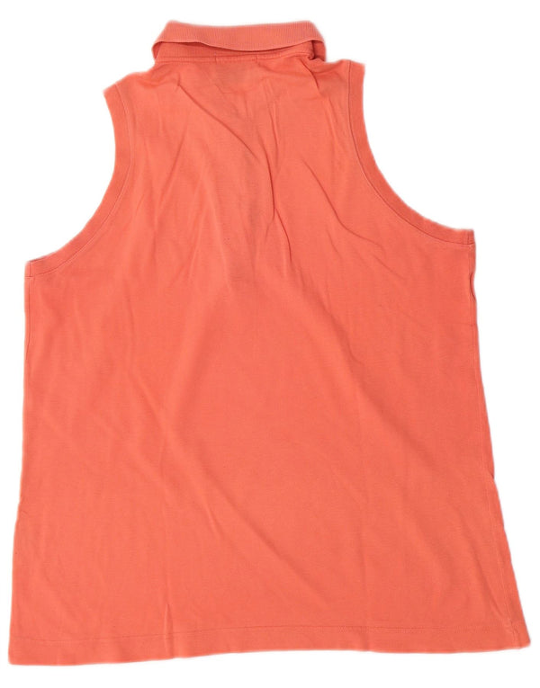 Polo senza maniche da donna Sergio Tacchini UK 16 Large Arancione