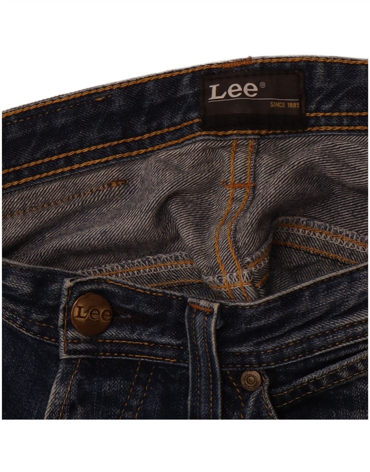 Pantaloncini di jeans da uomo LEE W34 grandi blu