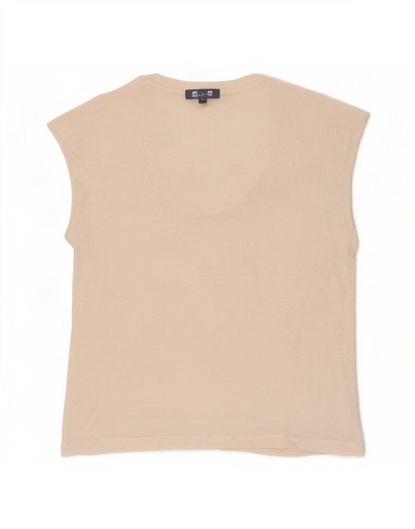 Canotta da donna Massimo Dutti UK 14 medio bianco sporco