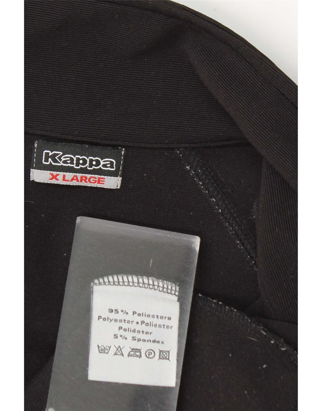 Giacca da tuta da donna Kappa UK 18 XL poliestere nero