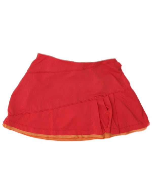 Gonna da tennis Nike Dri Fit da donna UK 8/10 piccola rossa in poliestere