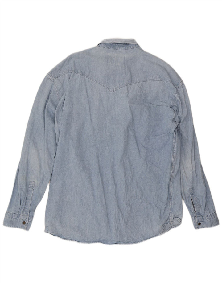 Camicia di jeans da uomo WAMPUM XL Blu