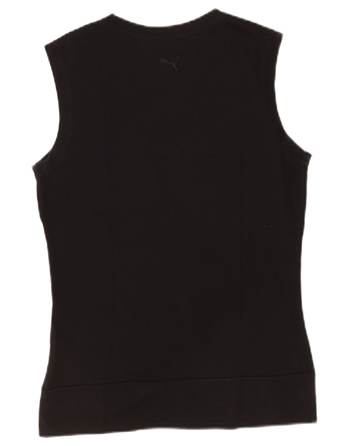 Canotta grafica da donna Puma UK 12 cotone medio nero