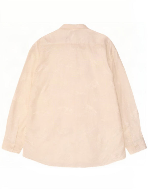 Camicia da uomo Tipo' S Large in poliestere bianco