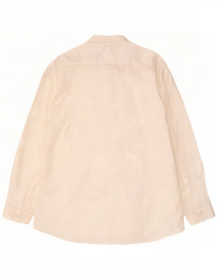 Camicia da uomo Tipo' S Large in poliestere bianco