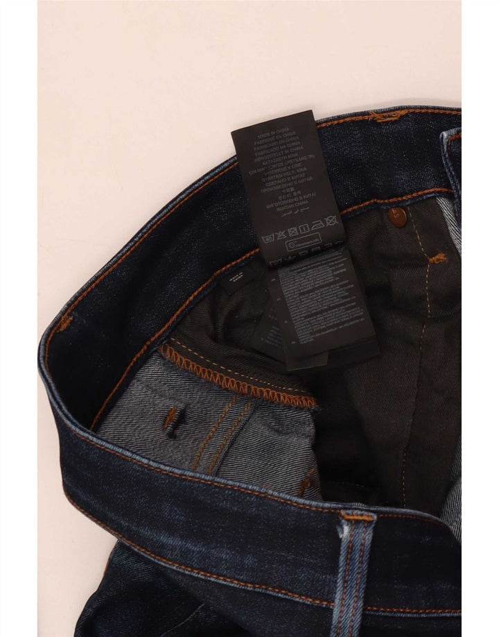 Jeans slim da uomo G-Star 3301 W34 L32 cotone blu navy