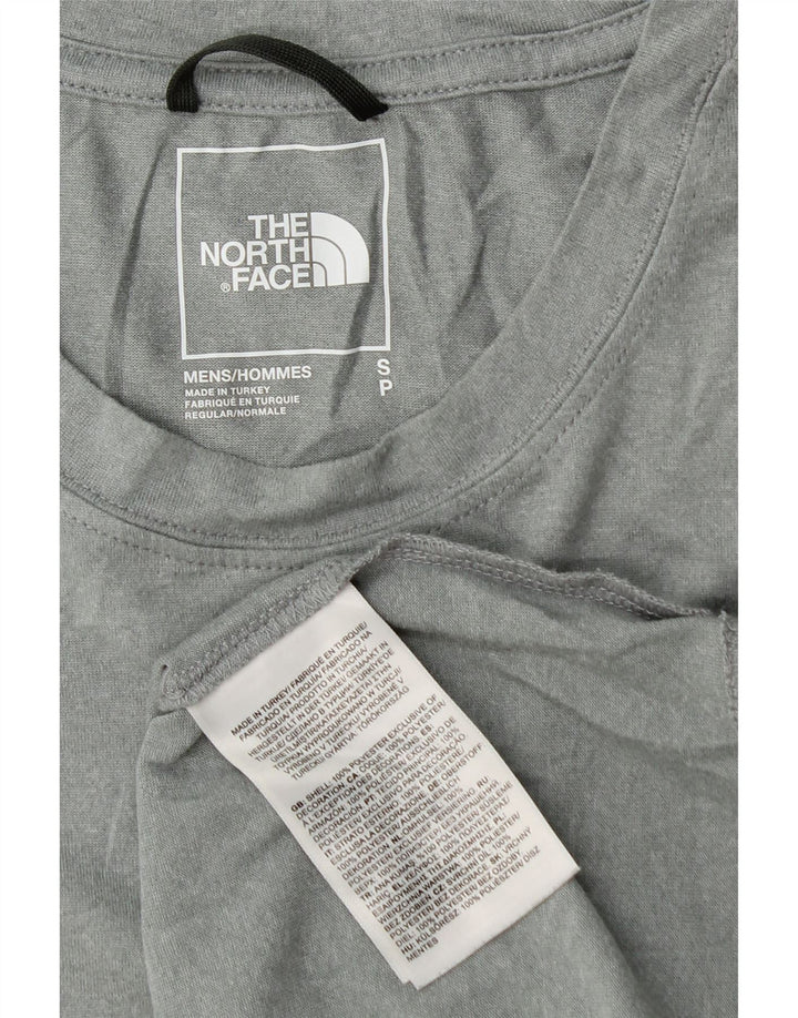 T-shirt da uomo The North Face Top Small in poliestere grigio