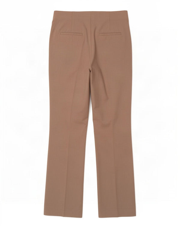 Pantaloni casual Bootcut da donna Zara EU 40 medi W30 L31 Beige