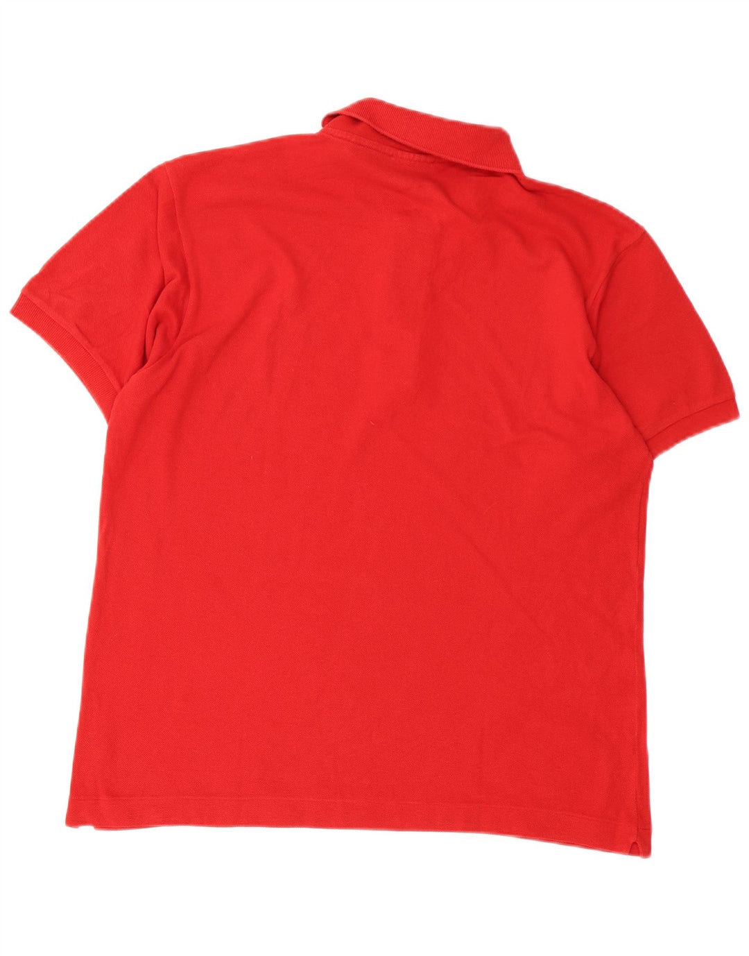 Polo da uomo Lacoste taglia 4 media in cotone rosso