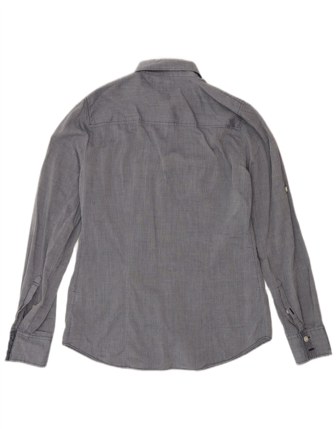 Camicia oversize da donna J. Crew UK 6 XS Cotone grigio