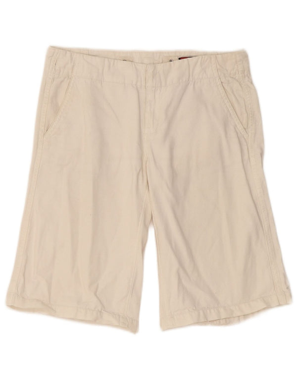 Pantaloncini chino da donna Diesel W26 piccoli in cotone bianco