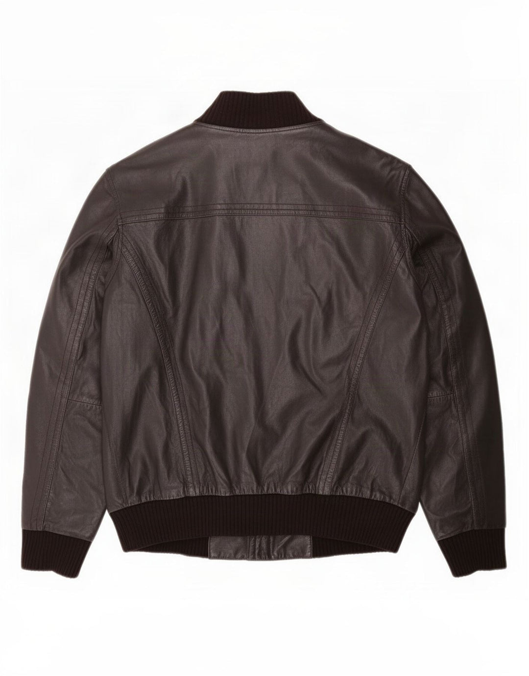 Giacca In Pelle Uomo Conbipel IT 52 Large Nera Colourblock