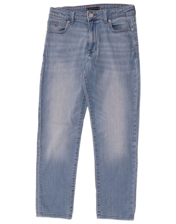 Jeans dritti per ragazzi Tommy Hilfiger 12-13 anni in cotone blu