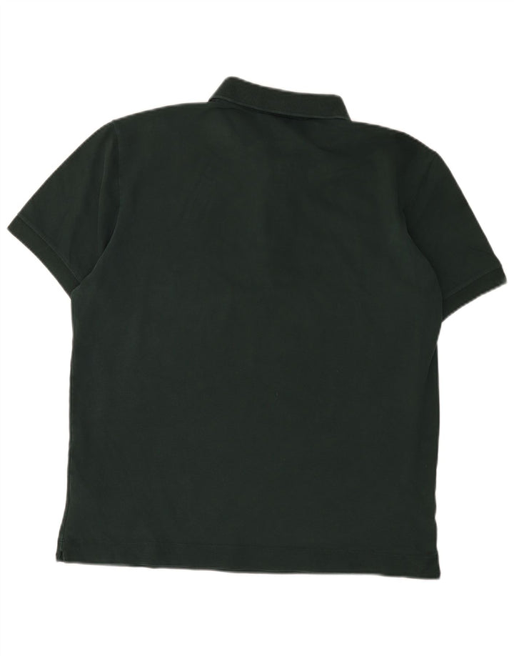 Polo Lacoste da uomo vestibilità regolare taglia 4 cotone verde medio