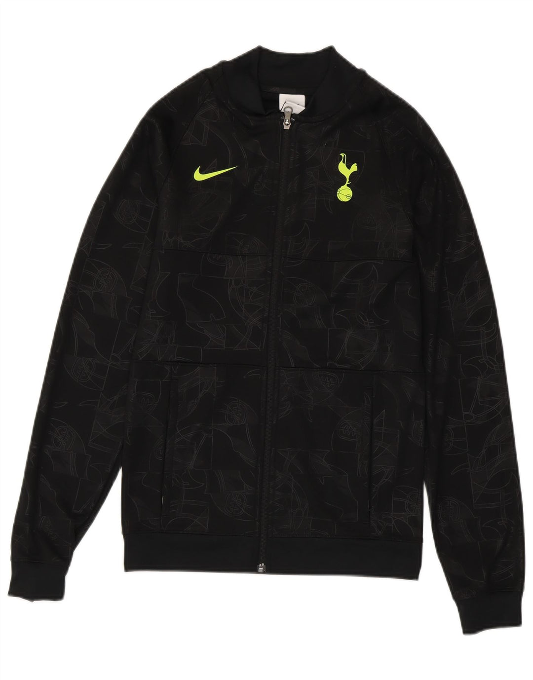 Giacca da tuta grafica NIKE Tottenham Hotspur da uomo XS nera