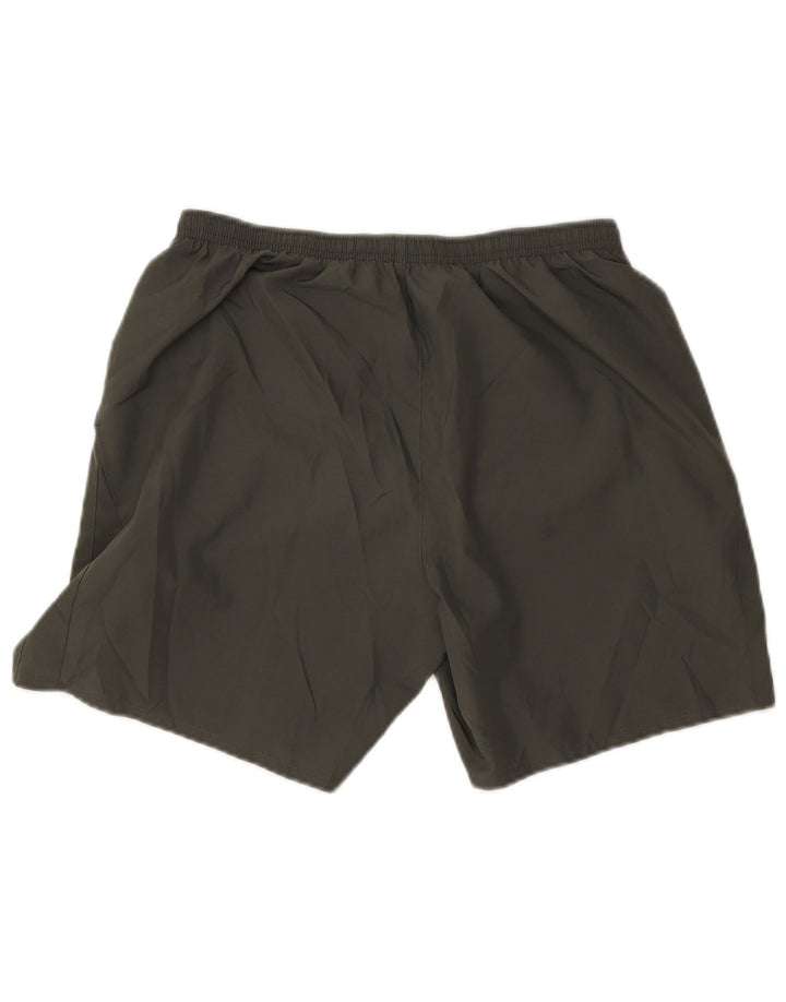 Pantaloncini sportivi Nike Dri Fit da uomo, grandi, in poliestere verde