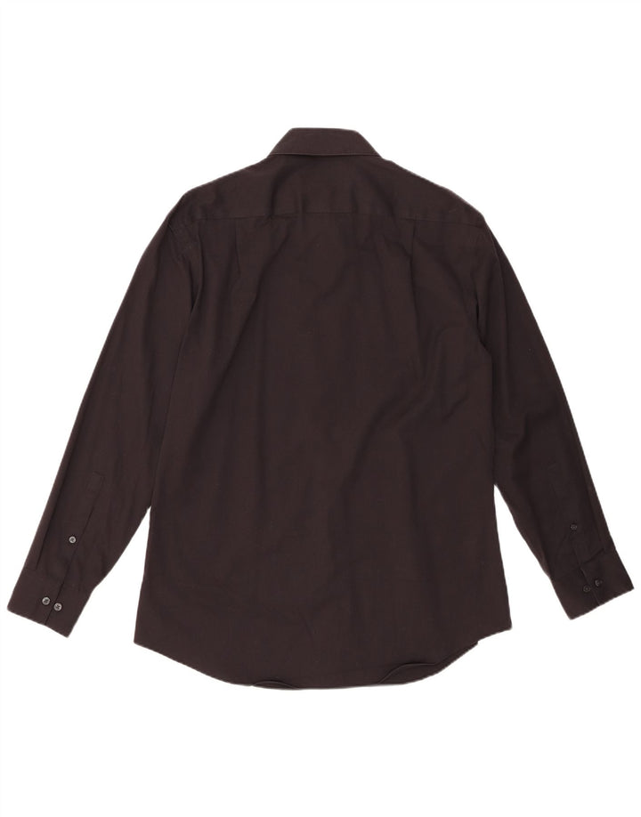 CALVIN KLEIN Camicia da uomo extra slim fit taglia 16 grande nera