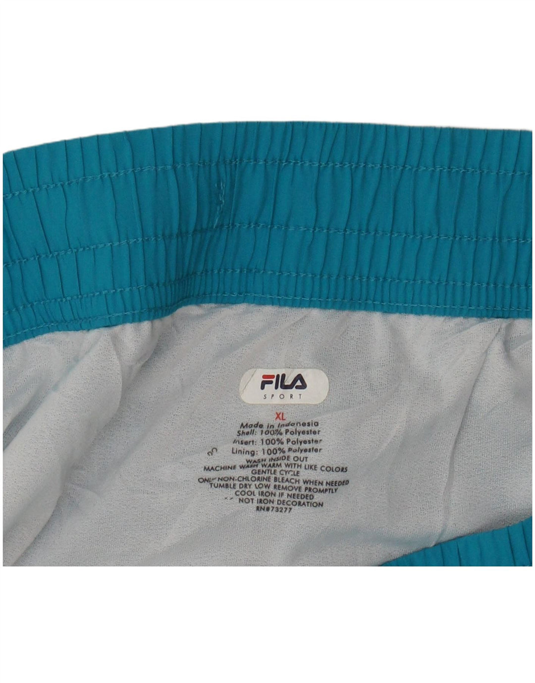 Pantaloncini sportivi Fila da donna UK 18 XL poliestere blu