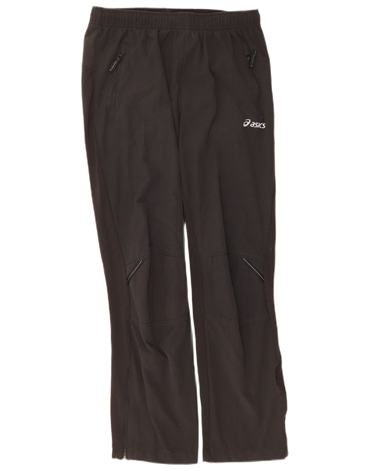 Pantaloni da tuta cargo da uomo Asics, poliestere nero medio