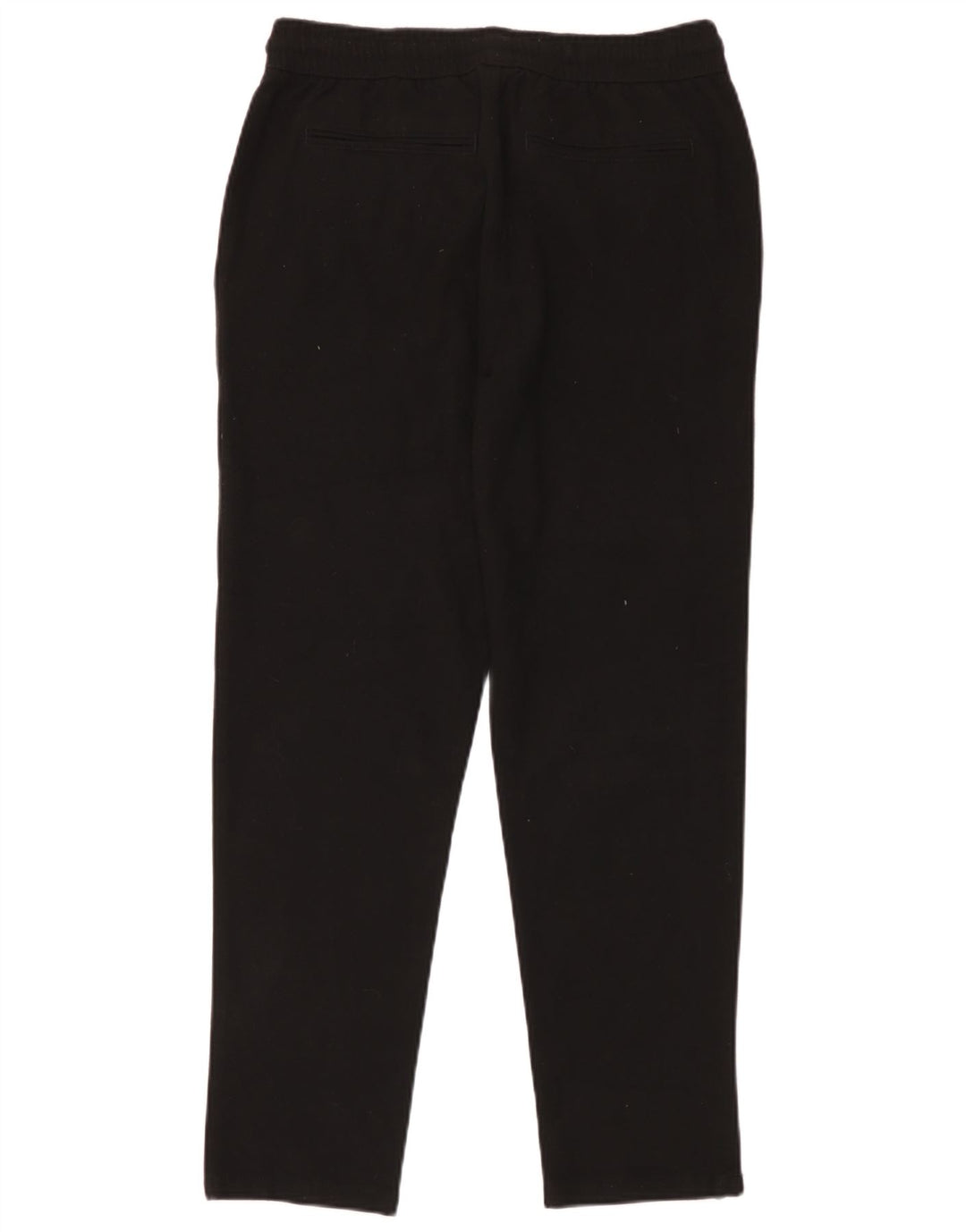 Pantaloni chino affusolati da uomo Zara medi W31 L29 poliestere nero