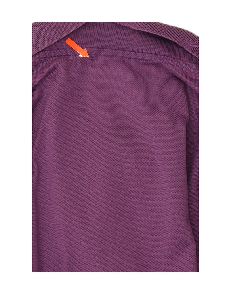 RALPH LAUREN Mens Polo Shirt Large Purple Cotton Vintage Ralph Lauren and Second-Hand Ralph Lauren from Messina Hembry 