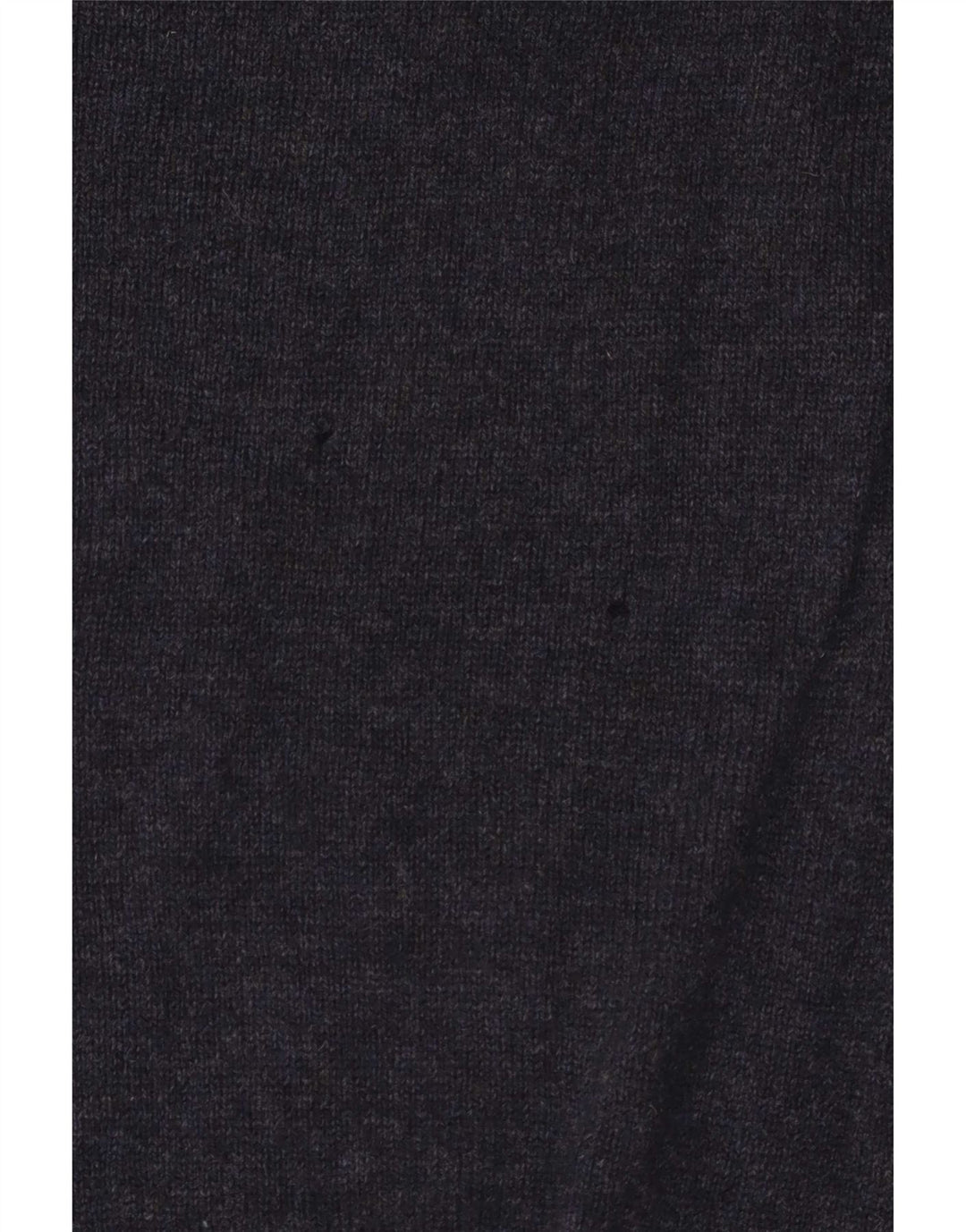 Maglione da uomo Marks & Spencer con zip e collo medio blu navy screziato