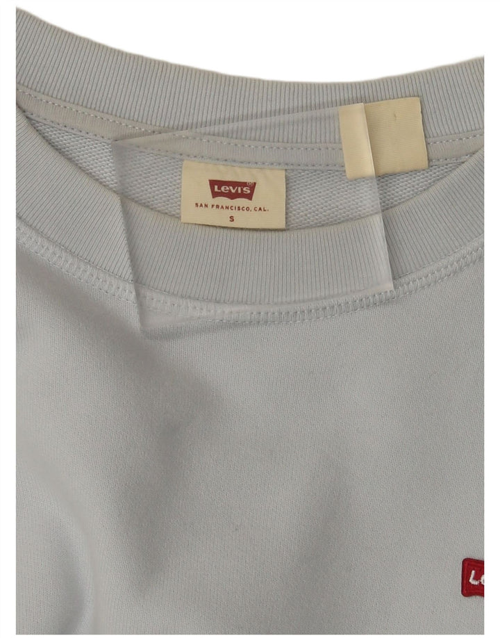Felpa oversize da donna Levi's UK 10 piccola blu