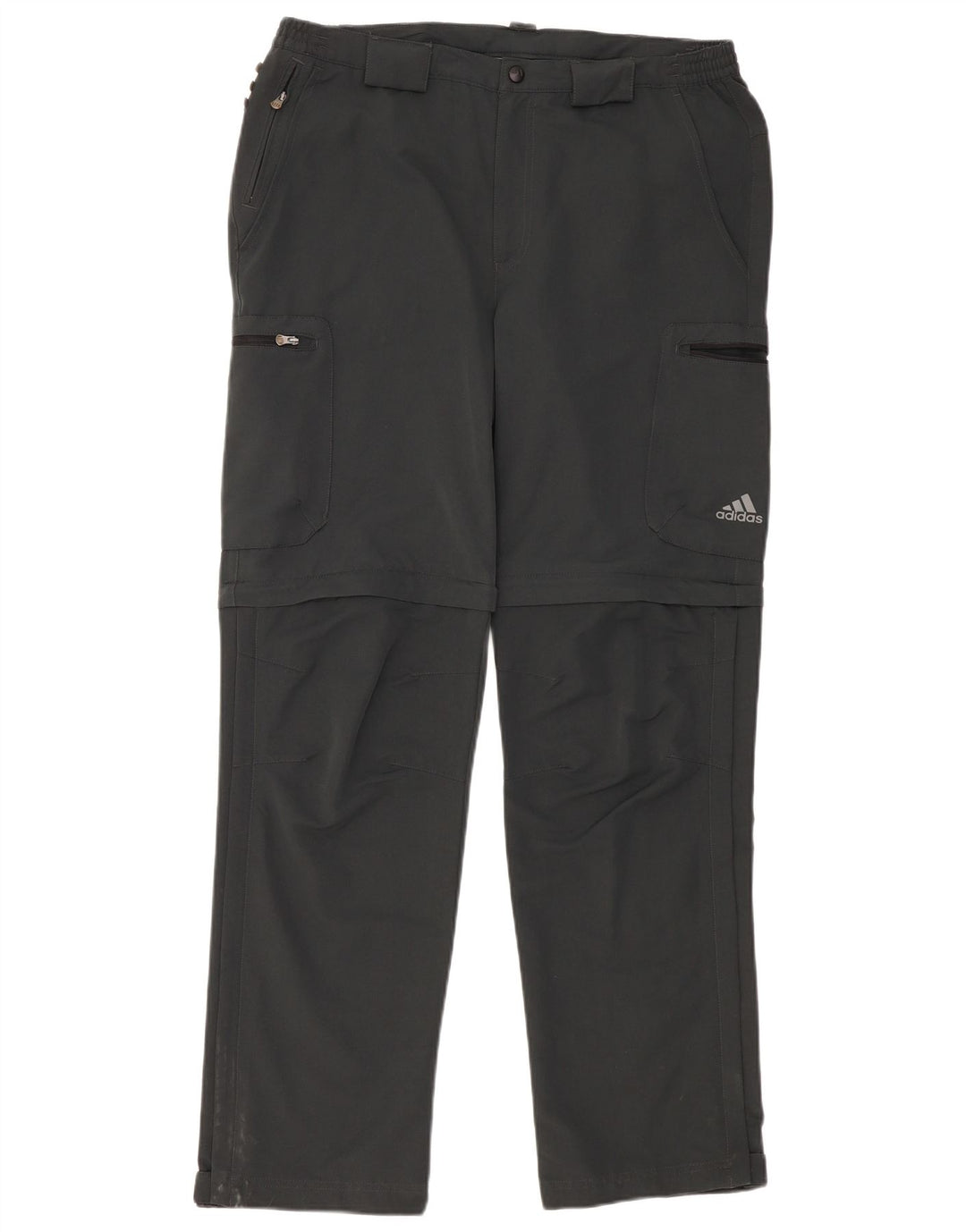 Pantaloni antivento dritti ADIDAS Clima 365 da uomo W36 L34 Grigi