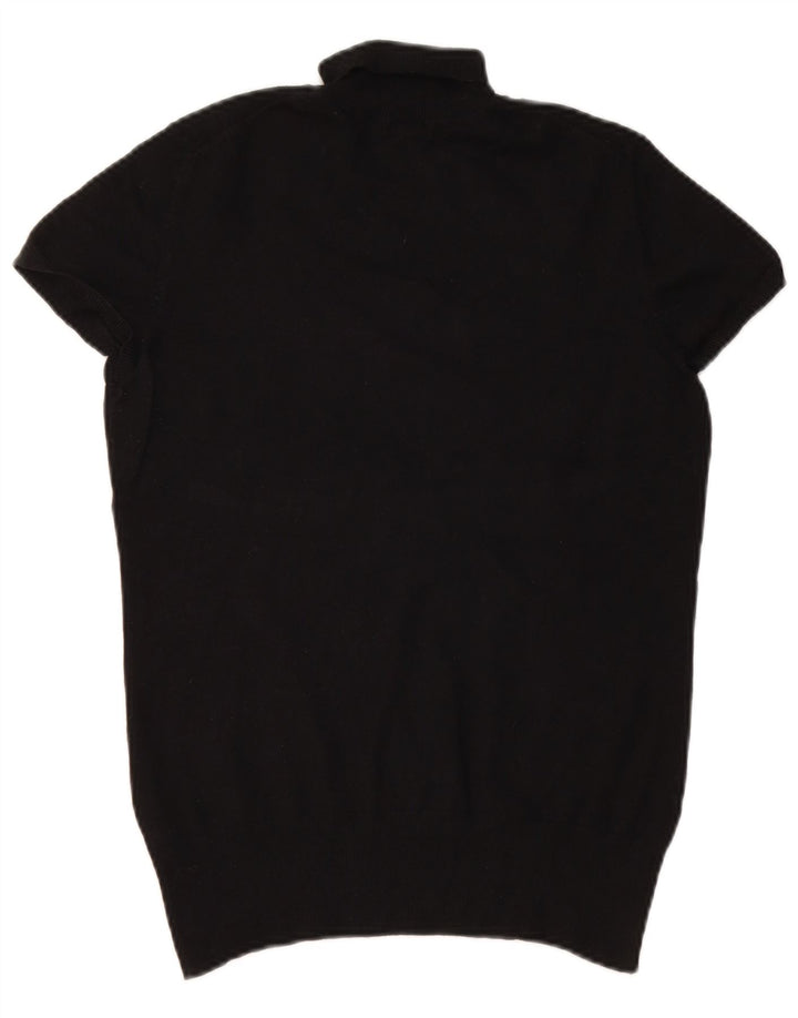 Maglione maglione a collo alto da donna Massimo Dutti UK 12 medio nero