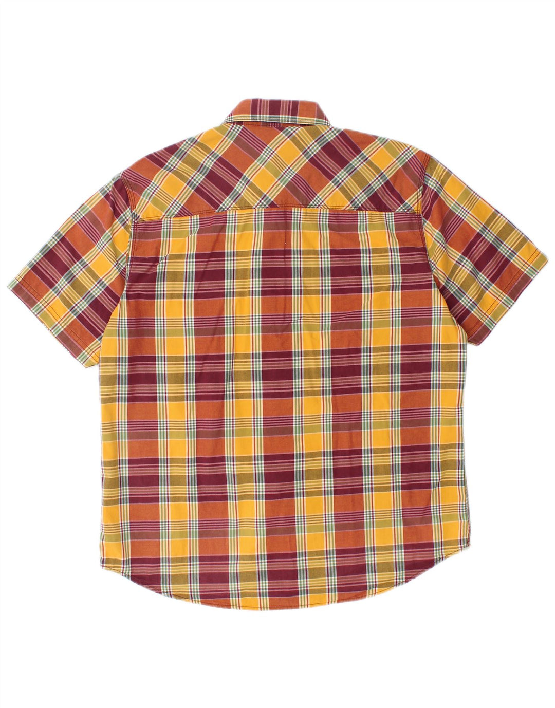 LEVI'S Camicia a maniche corte da uomo in cotone a quadri multicolore medio